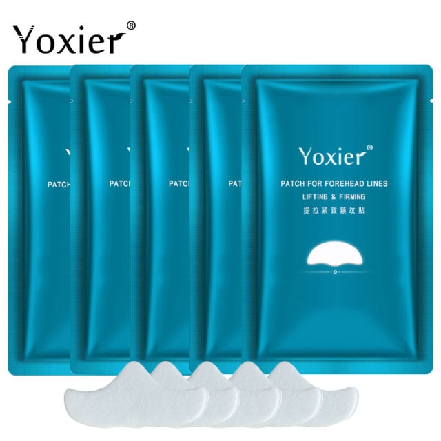 Forehead Line Removal Gel Patch Anti Wrinkle Forehead Firming Mask Frown Lines Treatment  hozanas4life China 5pcs 