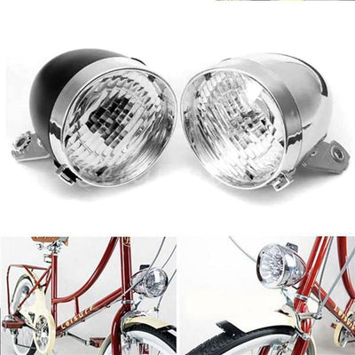 Bicycle Headlights Lights Retro 3LED Dead Speed Bike Light Set, Bicycle Front Headlight  hozanas4life   