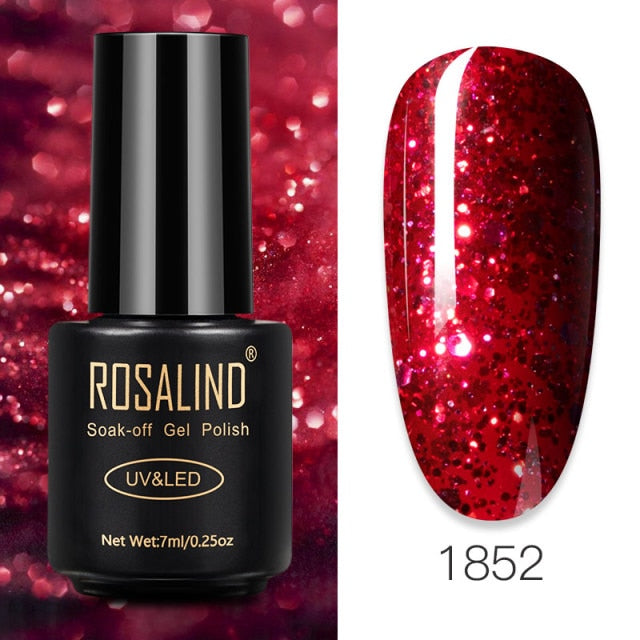 ROSALIND Gel Polish 7ml Gel Nail Polish All For Manicure nail polish hozanas4life   