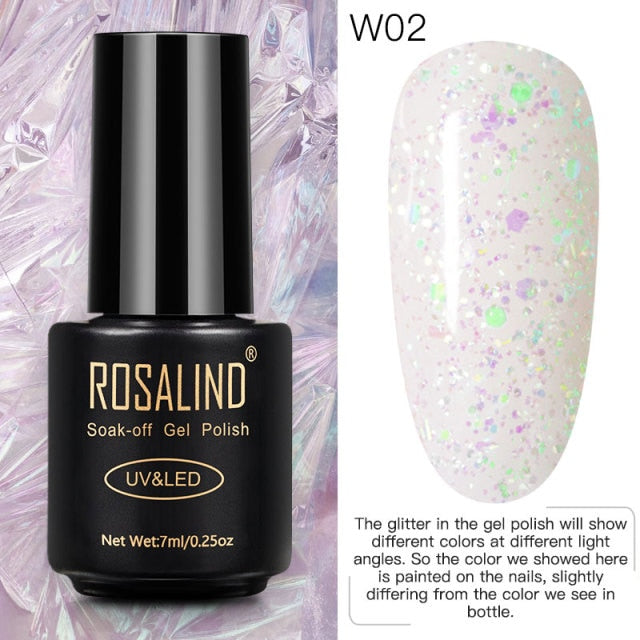 ROSALIND Gel Polish 7ml Gel Nail Polish All For Manicure nail polish hozanas4life   