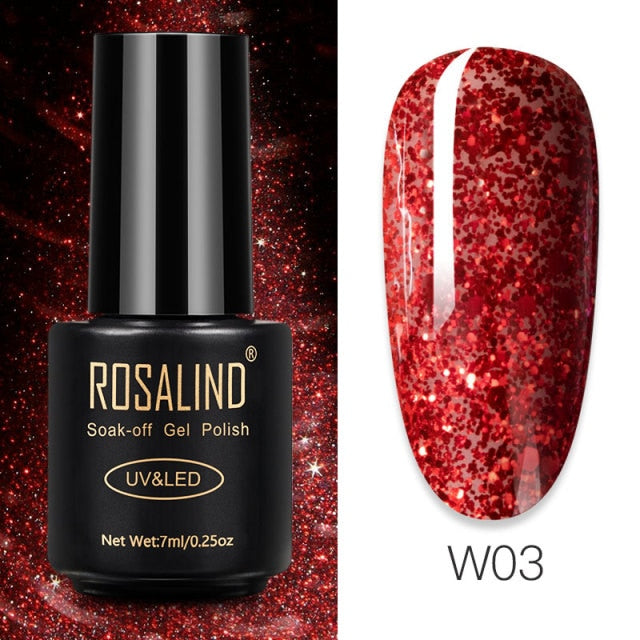 ROSALIND Gel Polish 7ml Gel Nail Polish All For Manicure nail polish hozanas4life   