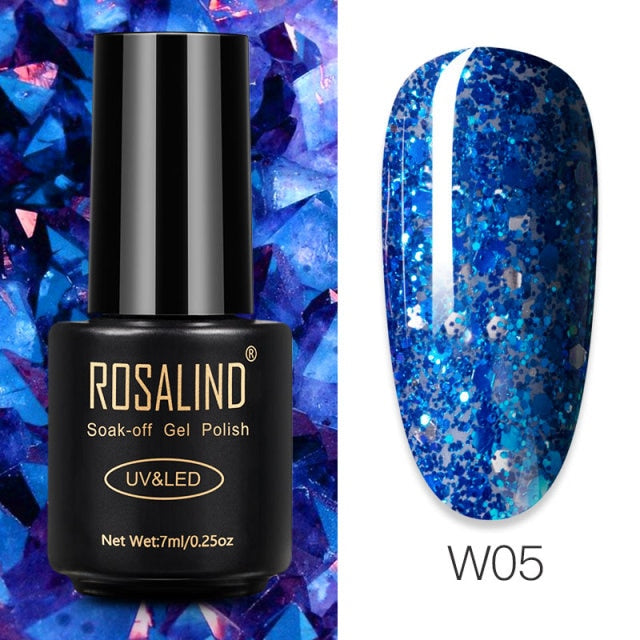 ROSALIND Gel Polish 7ml Gel Nail Polish All For Manicure nail polish hozanas4life   