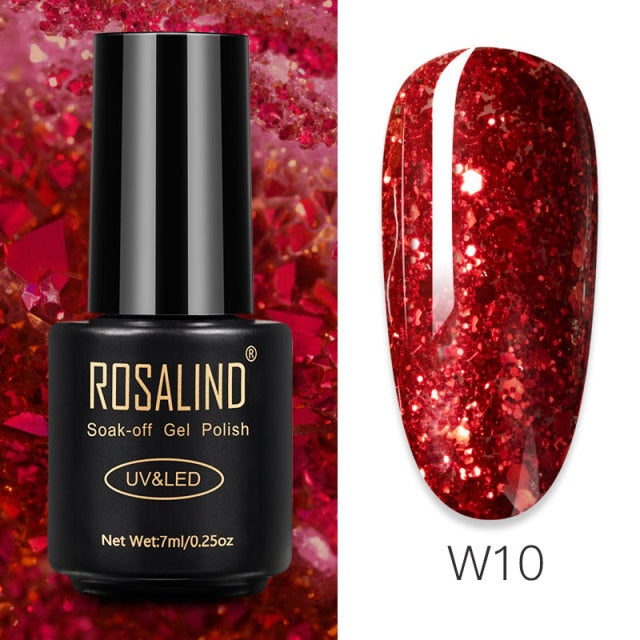 ROSALIND Gel Polish 7ml Gel Nail Polish All For Manicure nail polish hozanas4life   