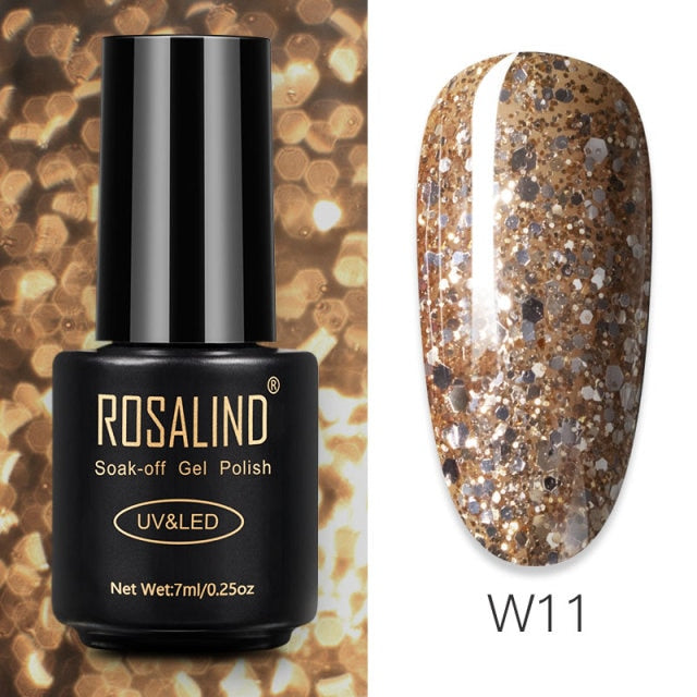 ROSALIND Gel Polish 7ml Gel Nail Polish All For Manicure nail polish hozanas4life   
