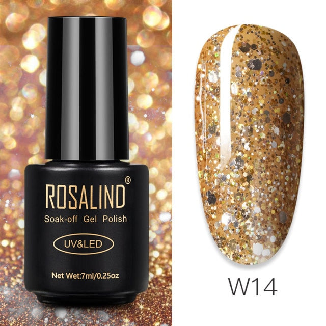 ROSALIND Gel Polish 7ml Gel Nail Polish All For Manicure nail polish hozanas4life   