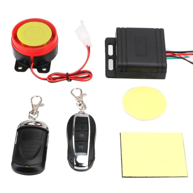 Motorcycle Bike Anti-theft Smart Alarm Security Alarm System 12V Remote Control  hozanas4life Russian Federation A 