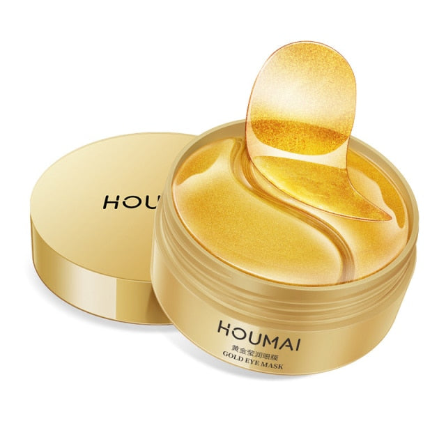 60 Pcs Avocado Collagen Mask Natural Moisturizing Gel Eye Patches Remove Dark Circles  hozanas4life gold essence  