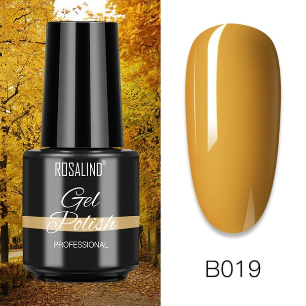 ROSALIND Gel Polish 7ml Gel Nail Polish All For Manicure nail polish hozanas4life SLA-B019 CN 