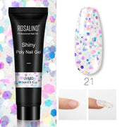 ROSALIND 15ml Poly Extension Nail Gel For Nail Art Manicure nail polish hozanas4life RE09-21  