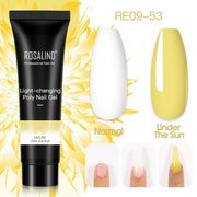 ROSALIND 15ml Poly Extension Nail Gel For Nail Art Manicure nail polish hozanas4life RE09-53  