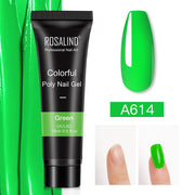 ROSALIND 15ml Poly Extension Nail Gel For Nail Art Manicure nail polish hozanas4life RE09-A614  