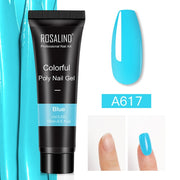 ROSALIND 15ml Poly Extension Nail Gel For Nail Art Manicure nail polish hozanas4life RE09-A617  