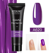 ROSALIND 15ml Poly Extension Nail Gel For Nail Art Manicure nail polish hozanas4life RE09-A620  