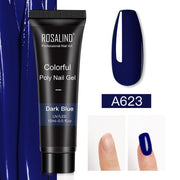 ROSALIND 15ml Poly Extension Nail Gel For Nail Art Manicure nail polish hozanas4life RE09-A623  