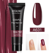 ROSALIND 15ml Poly Extension Nail Gel For Nail Art Manicure nail polish hozanas4life RE09-A631  