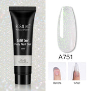 ROSALIND 15ml Poly Extension Nail Gel For Nail Art Manicure nail polish hozanas4life RE09-A751  