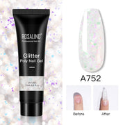 ROSALIND 15ml Poly Extension Nail Gel For Nail Art Manicure nail polish hozanas4life RE09-A752  