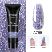 ROSALIND 15ml Poly Extension Nail Gel For Nail Art Manicure nail polish hozanas4life RE09-A765  