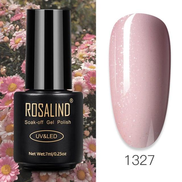 ROSALIND Gel Polish 7ml Gel Nail Polish All For Manicure nail polish hozanas4life RA1327 CN 
