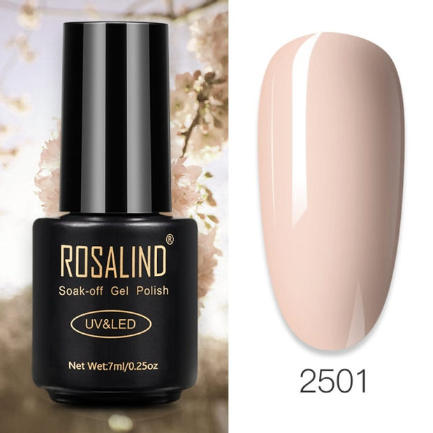 ROSALIND Gel Polish 7ml Gel Nail Polish All For Manicure nail polish hozanas4life RA2501 CN 