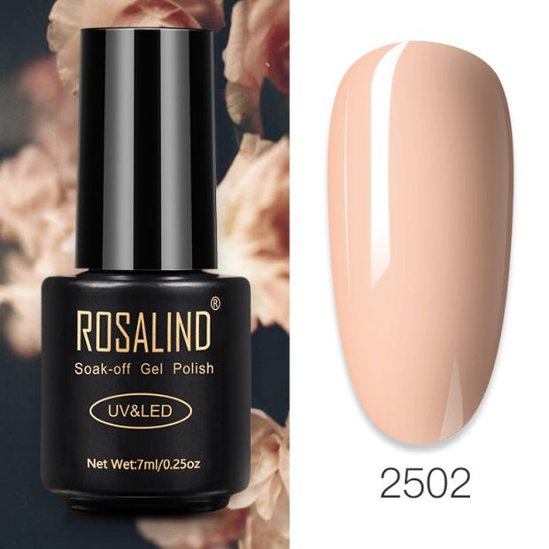ROSALIND Gel Polish 7ml Gel Nail Polish All For Manicure nail polish hozanas4life RA2502 CN 