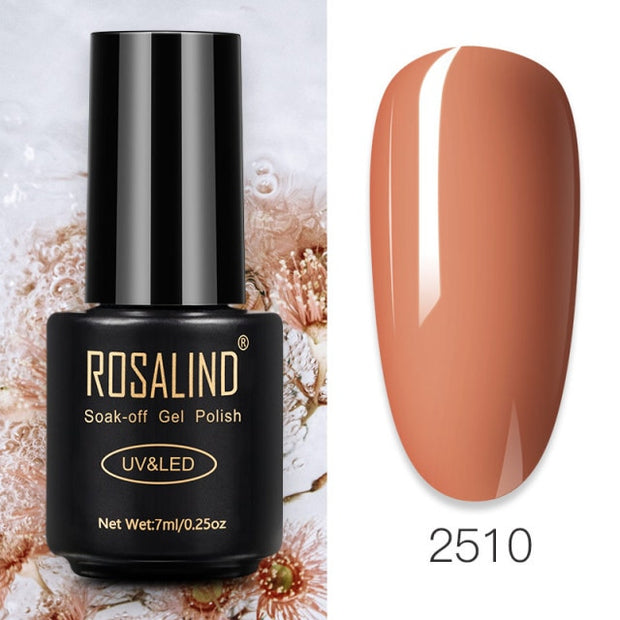 ROSALIND Gel Polish 7ml Gel Nail Polish All For Manicure nail polish hozanas4life RA2510 CN 