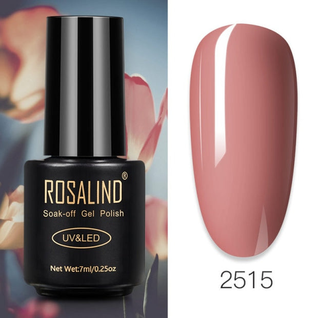ROSALIND Gel Polish 7ml Gel Nail Polish All For Manicure nail polish hozanas4life RA2515 CN 