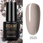 ROSALIND Gel Polish 7ml Gel Nail Polish All For Manicure nail polish hozanas4life RA2520 CN 