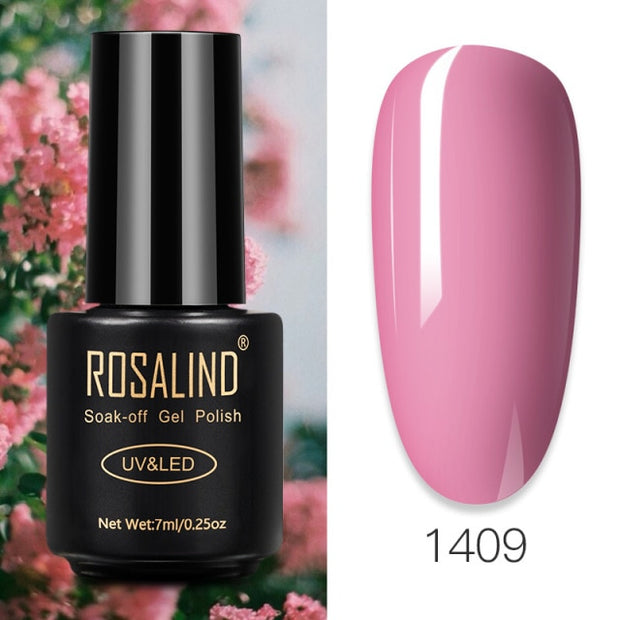 ROSALIND Gel Polish 7ml Gel Nail Polish All For Manicure nail polish hozanas4life RA1409 CN 