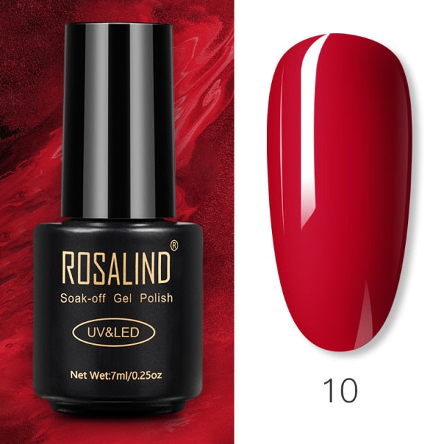 ROSALIND Gel Polish 7ml Gel Nail Polish All For Manicure nail polish hozanas4life