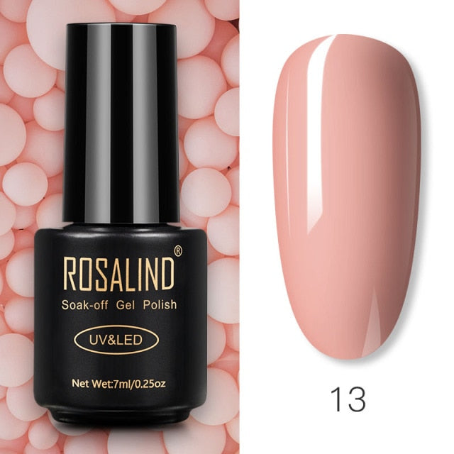 ROSALIND Gel Polish 7ml Gel Nail Polish All For Manicure nail polish hozanas4life RA13 CN 