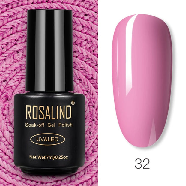 ROSALIND Gel Polish 7ml Gel Nail Polish All For Manicure nail polish hozanas4life RA32 CN 