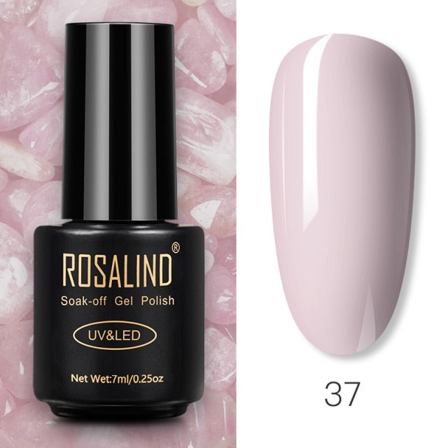 ROSALIND Gel Polish 7ml Gel Nail Polish All For Manicure nail polish hozanas4life RA37 CN 