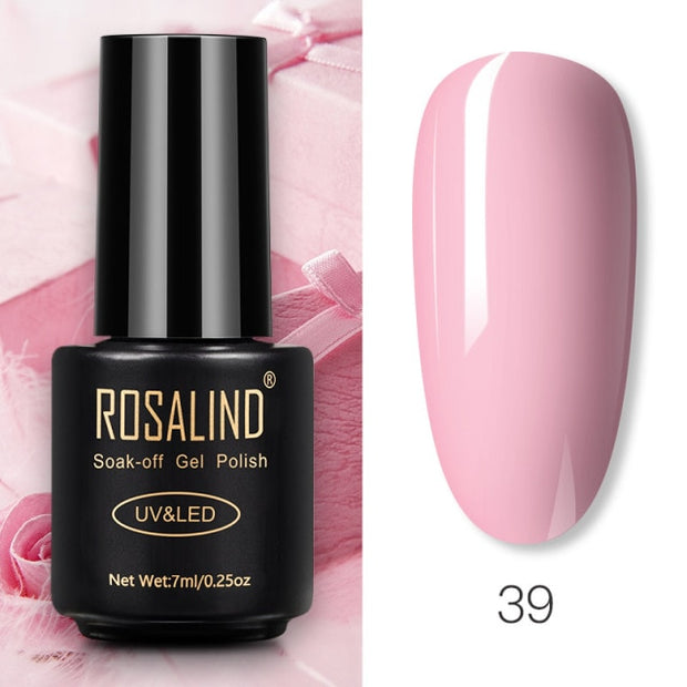 ROSALIND Gel Polish 7ml Gel Nail Polish All For Manicure nail polish hozanas4life RA39 CN 