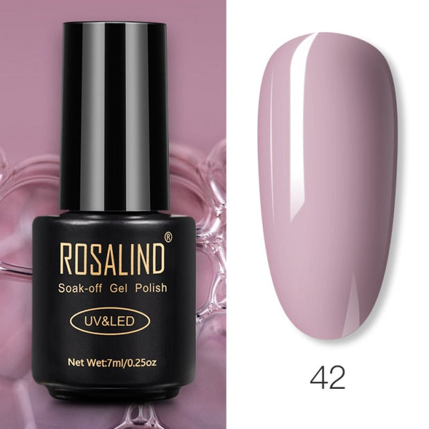 ROSALIND Gel Polish 7ml Gel Nail Polish All For Manicure nail polish hozanas4life RA42 CN 