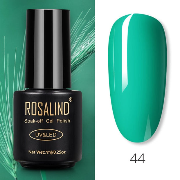 ROSALIND Gel Polish 7ml Gel Nail Polish All For Manicure nail polish hozanas4life RA44 CN 