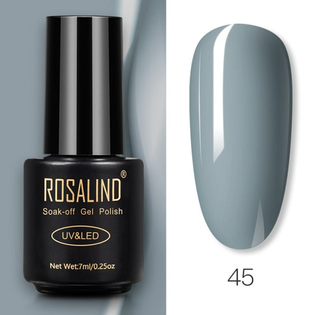 ROSALIND Gel Polish 7ml Gel Nail Polish All For Manicure nail polish hozanas4life RA45 CN 