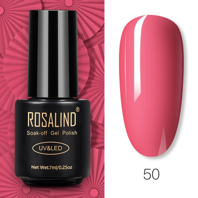 ROSALIND Gel Polish 7ml Gel Nail Polish All For Manicure nail polish hozanas4life RA50 CN 