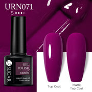 UR SUGAR 7.5ml Dark Purple Gel Nail Polish nail polish hozanas4life URN071  