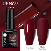 UR SUGAR 7.5ml Dark Purple Gel Nail Polish nail polish hozanas4life URN088  