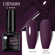 UR SUGAR 7.5ml Dark Purple Gel Nail Polish nail polish hozanas4life URN089  