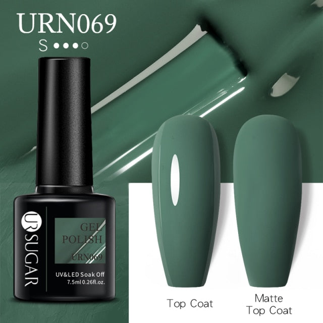 UR SUGAR 7.5ml Dark Purple Gel Nail Polish nail polish hozanas4life URN069  