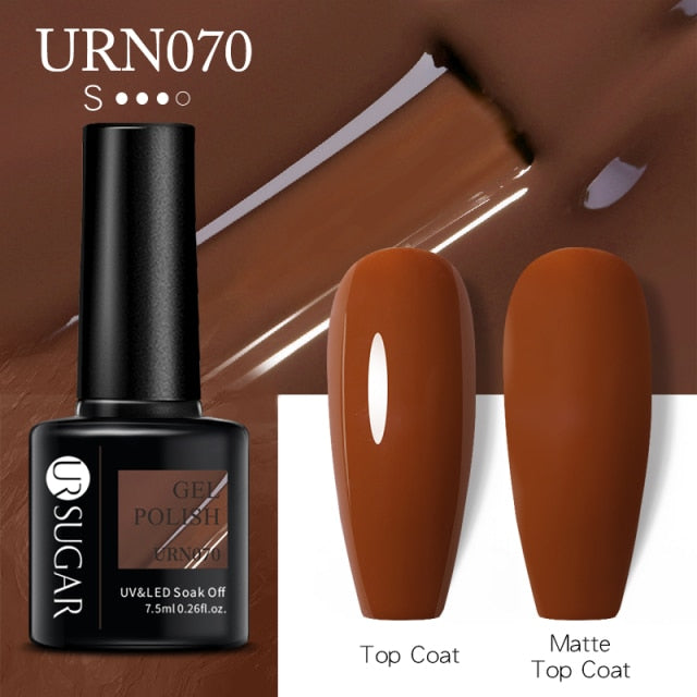 UR SUGAR 7.5ml Dark Purple Gel Nail Polish nail polish hozanas4life URN070  