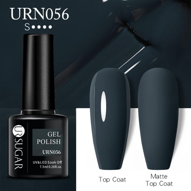 UR SUGAR 7.5ml Dark Purple Gel Nail Polish nail polish hozanas4life URN056  