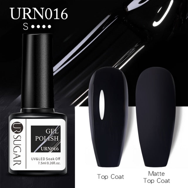 UR SUGAR 7.5ml Dark Purple Gel Nail Polish nail polish hozanas4life URN016  