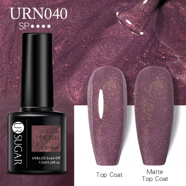 UR SUGAR 7.5ml Dark Purple Gel Nail Polish nail polish hozanas4life URN040  