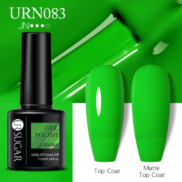 UR SUGAR 7.5ml Dark Purple Gel Nail Polish nail polish hozanas4life URN083  