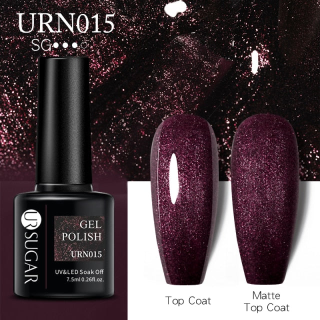 UR Sugar 7.5ML Gel Polish Manicure For Nails Christmas Semi Permanent nail polish hozanas4life URN015  