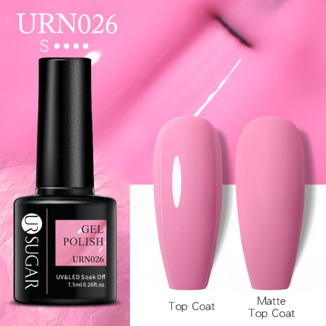 UR Sugar 7.5ML Gel Polish Manicure For Nails Christmas Semi Permanent nail polish hozanas4life URN026  