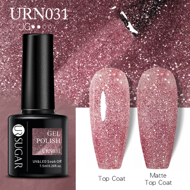UR Sugar 7.5ML Gel Polish Manicure For Nails Christmas Semi Permanent nail polish hozanas4life URN031  